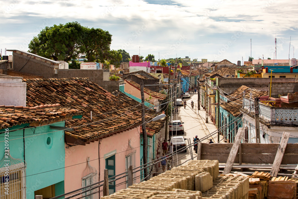 Streetview of Trinidad, Cuba
