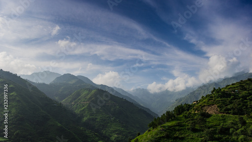 Scenic view of chakrata photo