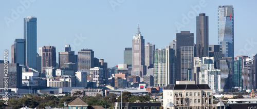 Melbourne Downtown Panorama