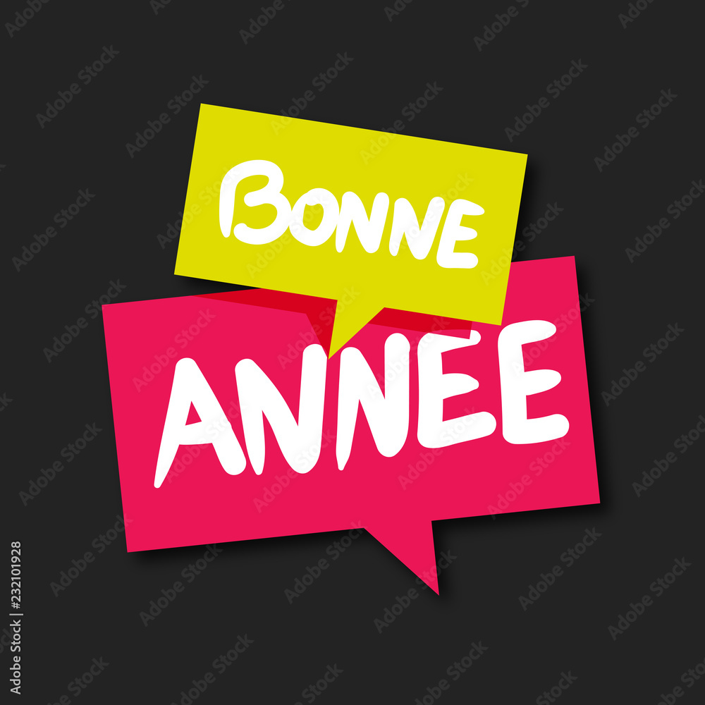 Fototapeta premium bonne année