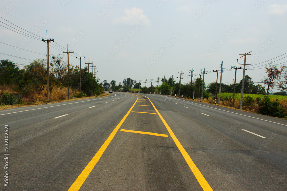 road and sky road and sky