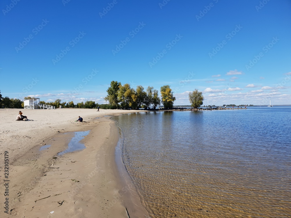 Obraz premium Beach Dnipro