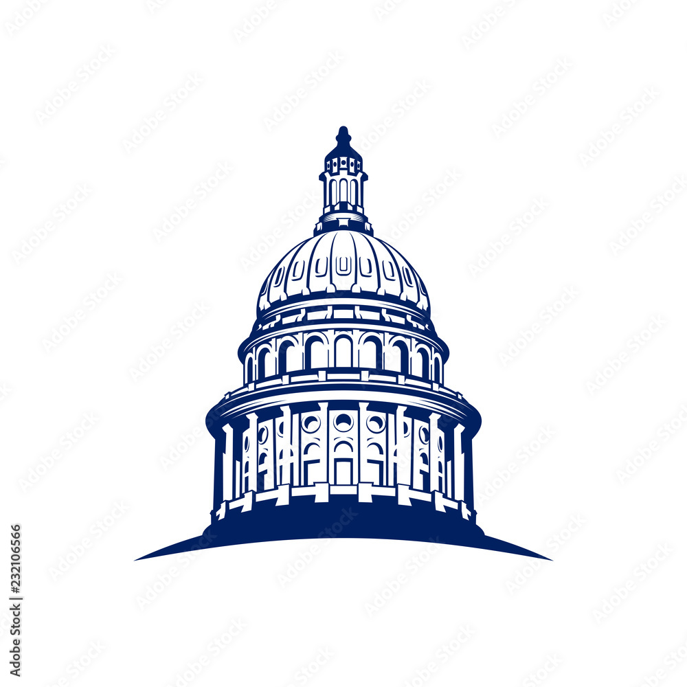Capitol dome logo design inspiration - Capital logo design inspiration