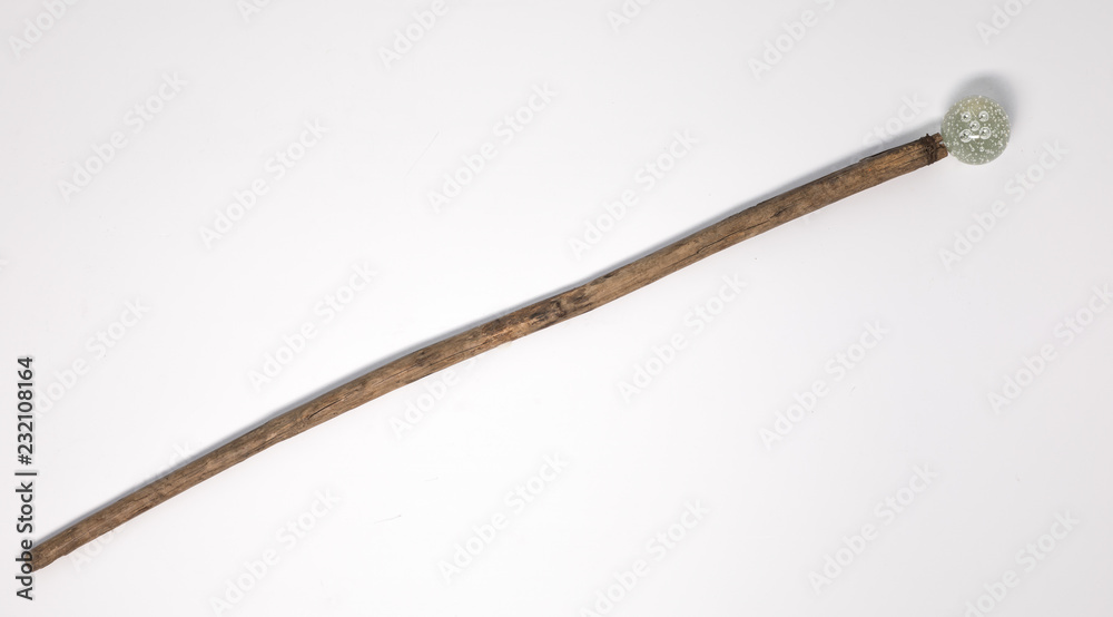 magic staff on a white background magic staff on a white background