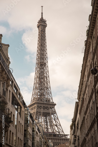 Paris view of Eiffel Tower  Parisian 