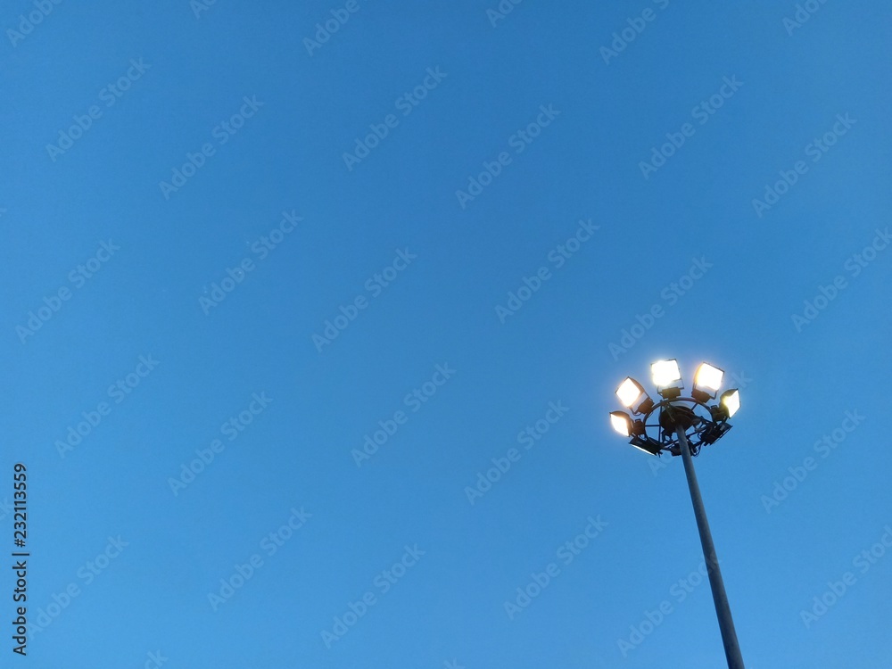 dandelion on blue sky dandelion on blue sky