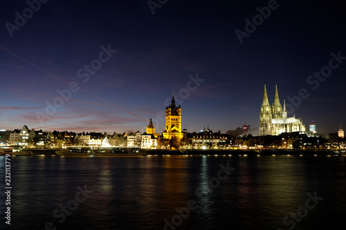 Cathedral of Cologne by Night © Timm