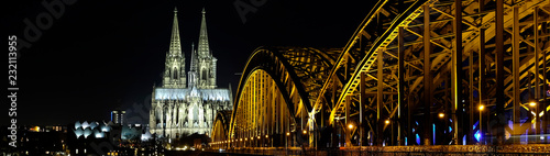 Cathedral of Cologne by Night