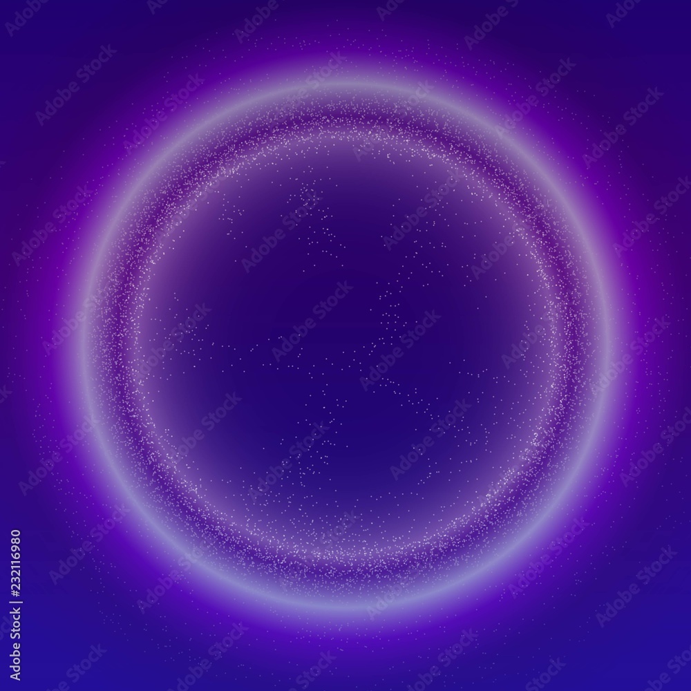 Glowing particles liquid dynamic flow with glowing bubble frame. Trendy fluid cover design. Eps10 vector illustration Glowing particles liquid dynamic flow with glowing bubble frame. Trendy fluid cover design. Eps10 vector illustration