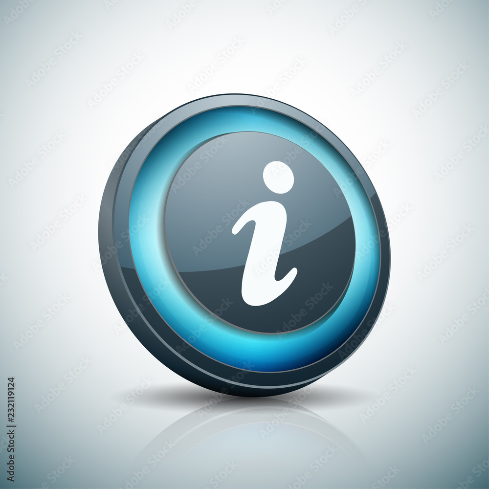 i Info button illustration i Info button illustration