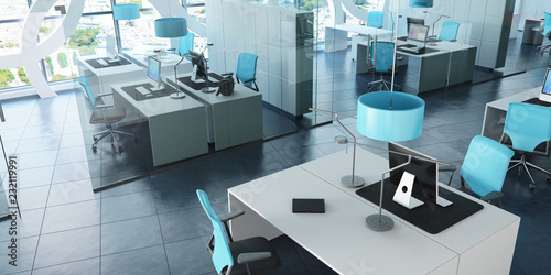 Modern office  in tower