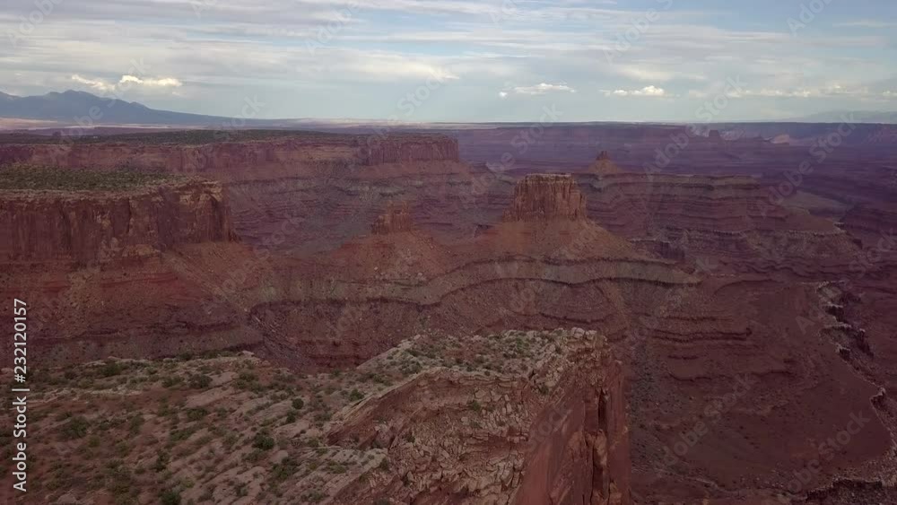 Marlboro Point Aerial East Fork Shafer Canyon near Dead Horse Point State Park Canyonlands Utah USA Marlboro Point Aerial East Fork Shafer Canyon near Dead Horse Point State Park Canyonlands Utah USA