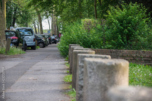 Fußweg in der Stadt