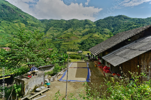Bild auf Leinwand Ban Ho village in Sapa district, north-west Vietnam
