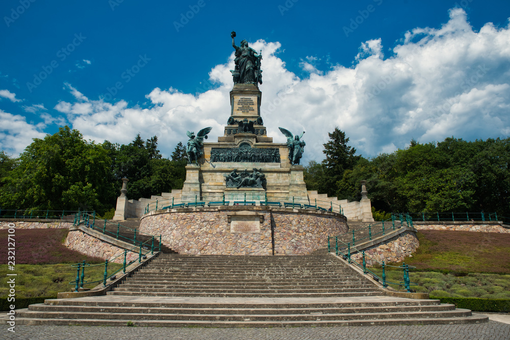 Niederwalddenkmal Rüdesheim Rheinland Pfalz Deutschland
