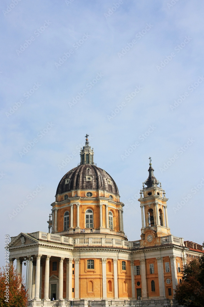 Basilica Superga in Turin, Italy