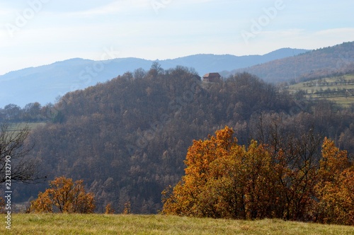 landscape in autumn  