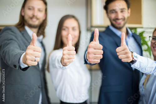 Young business people with ...