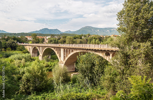 Bridge of Besalu in Catalonia