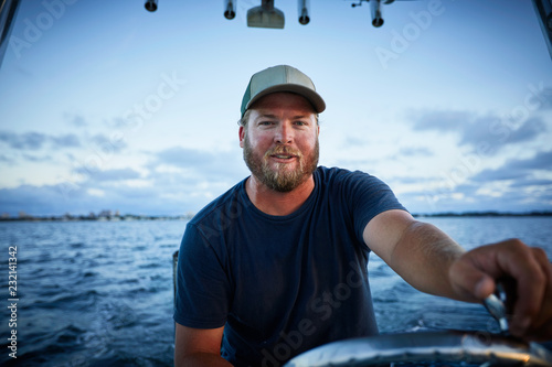 Captain of a Small Fishing Boat photo
