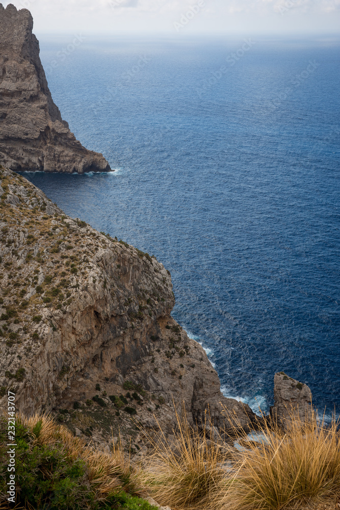 Incredible Mallorca island view from Cap de Fermentor
