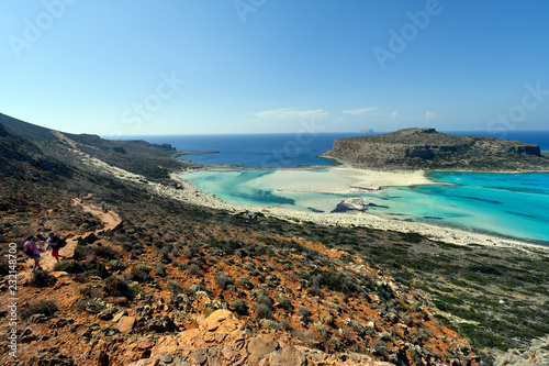 Greece, Crete, Kissamos, Balos Lagoon