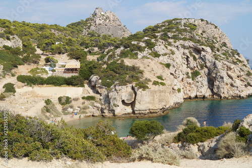 Bay among the mountains