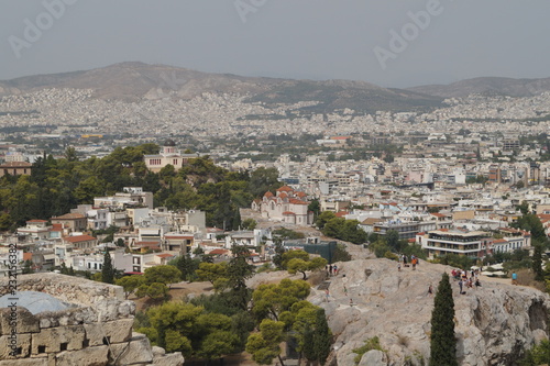 City among the mountains