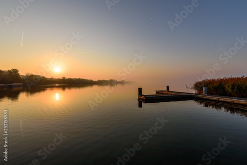 Herbstmorgen am Unteruckersee