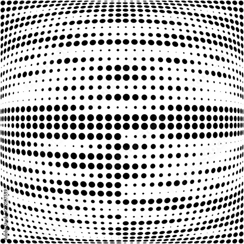 Abstract halftone pattern. Vector halftone dots background for design banners, posters, business projects, pop art texture, covers. Geometric black and white texture.