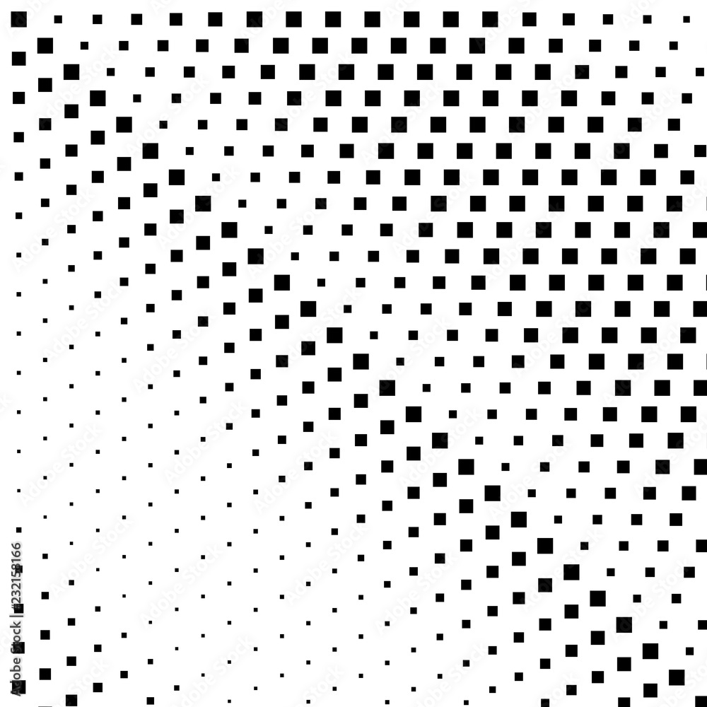 Abstract halftone pattern. Vector halftone background of squares for design banners, posters, business projects, pop art texture, covers. Geometric black and white texture. Abstract halftone pattern. Vector halftone background of squares for design banners, posters, business projects, pop art texture, covers. Geometric black and white texture.