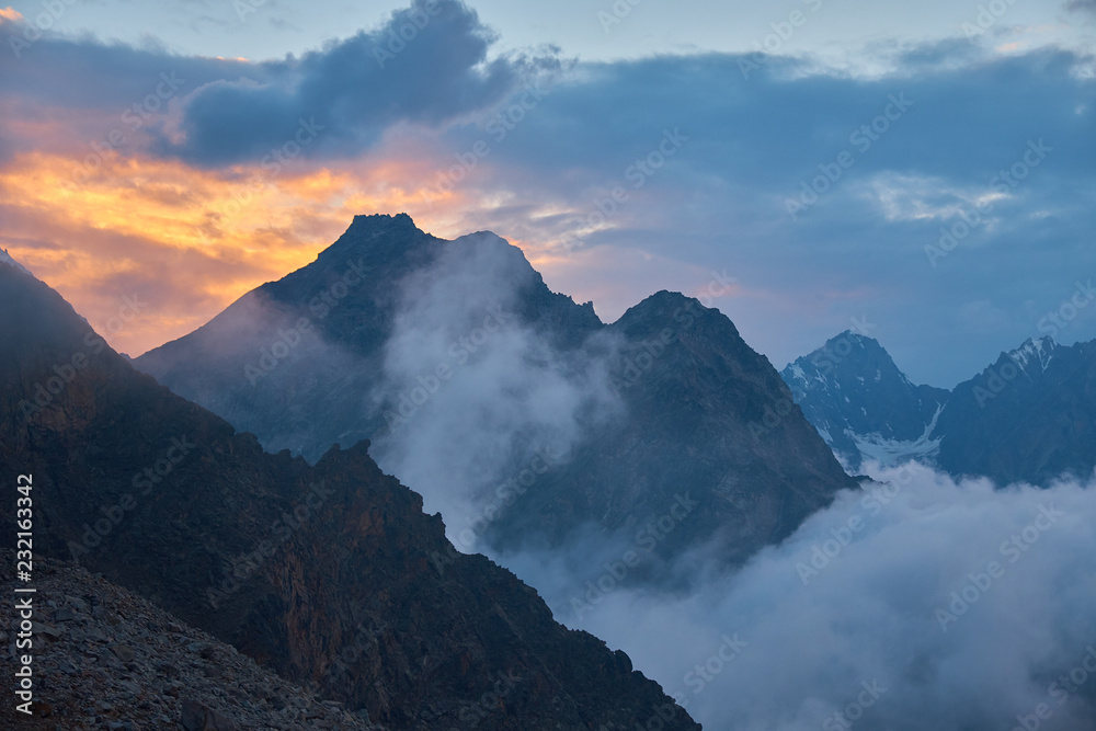 Bezengi mountains 