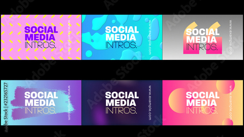 Social Media Intro Pack