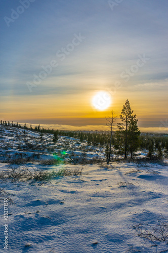 Urho Kekkonen National Park Mid Day Sun © YukselSelvi
