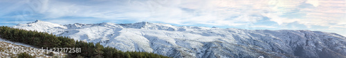 Fotografia sierra nevada panoramica