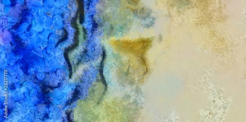 Abstract watercolor background. Hand drawn scratched grunge unusual texture. Custom design pattern. Digital painting oil artwork.