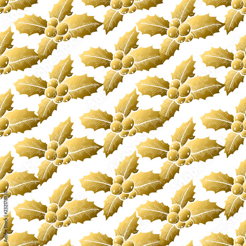 golden seamless pattern