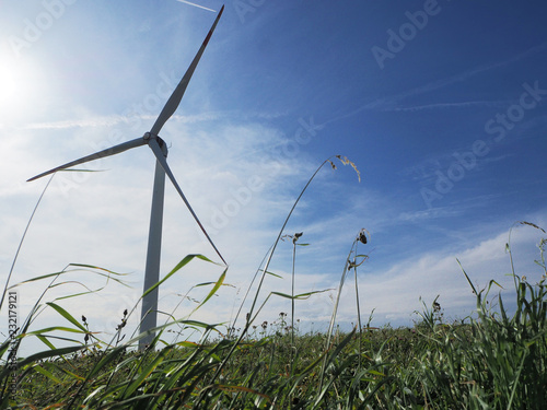 Pala eolica per energia elettrica pulita e rinnovabile