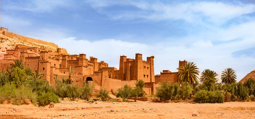 Stickers Marokko Kasbah Ait Ben Haddou bij Ouarzazate  © Kotangens