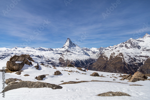 Matterhorn Winter Landscape