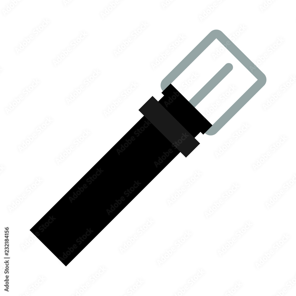 belt flat icon on isolated white transparent background. belt flat icon on isolated white transparent background.
