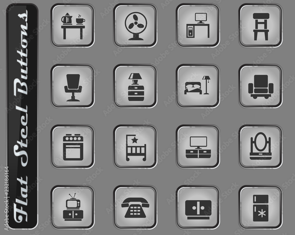 furniture icon set furniture icon set