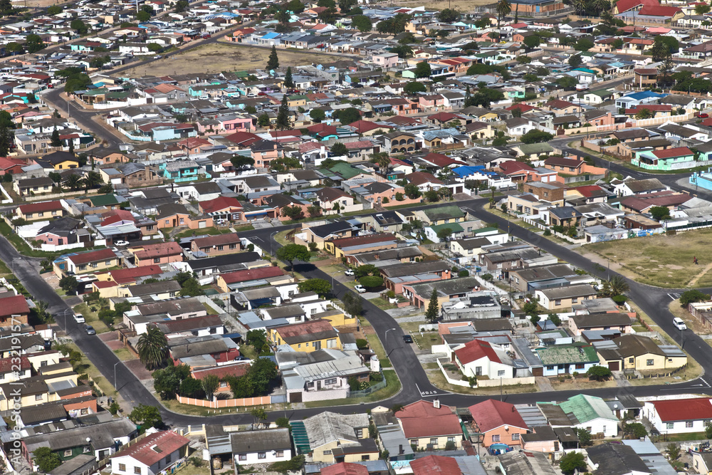 Cape Town, aerial view
