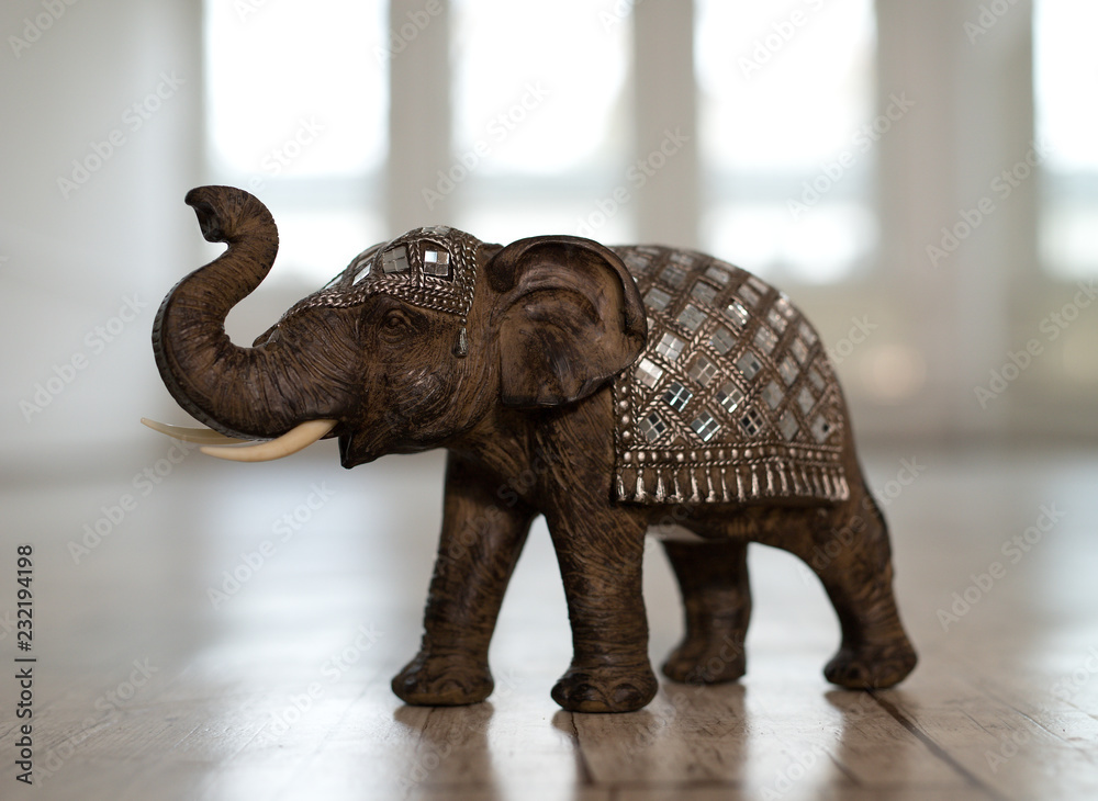 beautiful elephant figurine