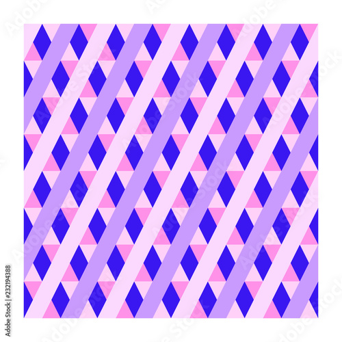 Astratto texture moderno geometrico sfondo vettoriale colorato blu illustrazione grafica senza cucitura mosaico tessile stampa mattonella rosa