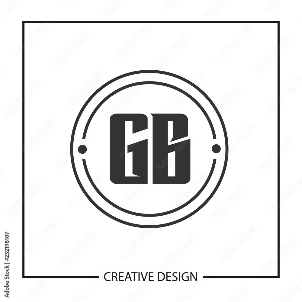 Initial Letter GB Logo Template Design Vector Illustration Initial Letter GB Logo Template Design Vector Illustration