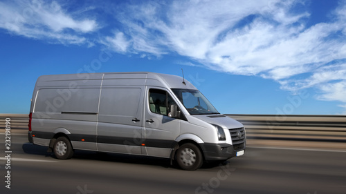 Lieferwagen/ Kundenservice on tour......