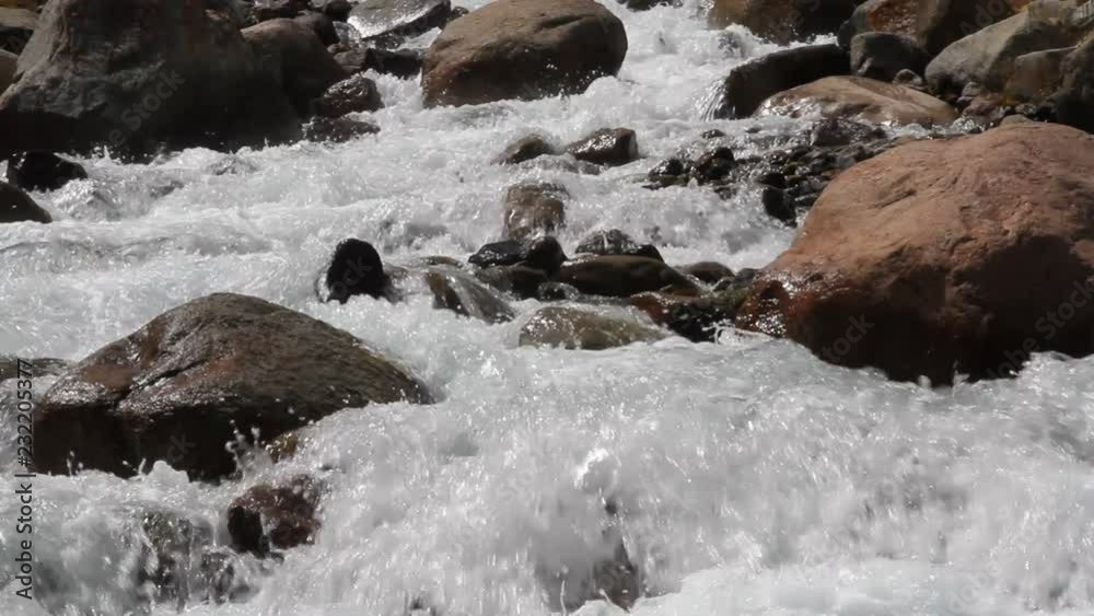 mountain river shined with the day sun promptly flows mountain river shined with the day sun promptly flows