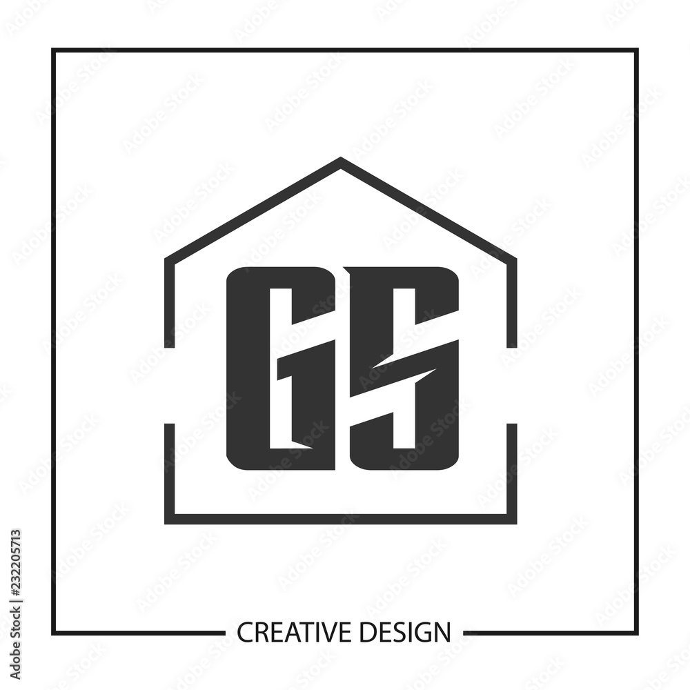 Initial Letter GS Logo Template Design Vector Illustration Initial Letter GS Logo Template Design Vector Illustration