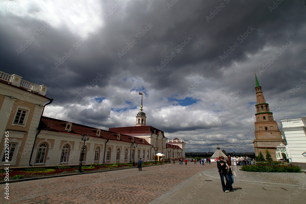 Obraz premium Kazan Kremlin view
